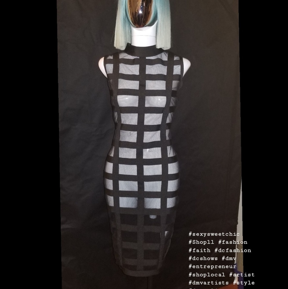 Sexy black cut out dress 🖤💄💋